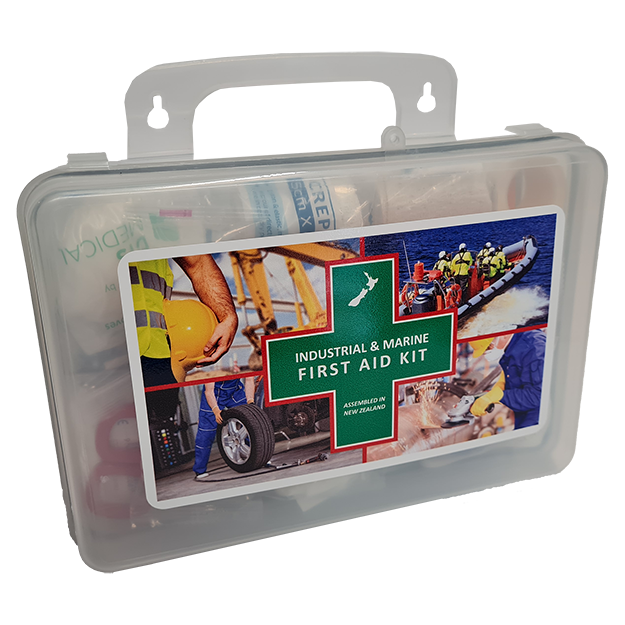 Industrial and Marine Essentials First Aid Box (Wall Mountable)