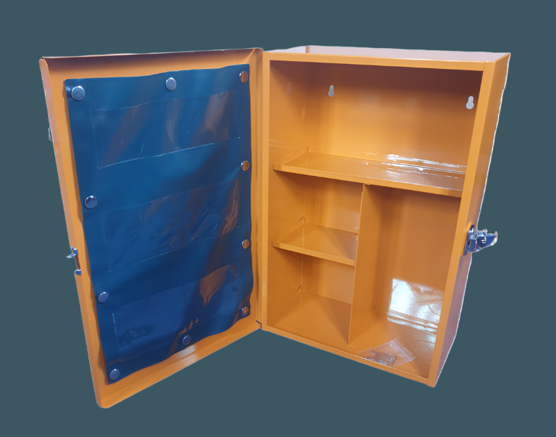 Portrait Wall Mounted First Aid Cabinet (Empty)