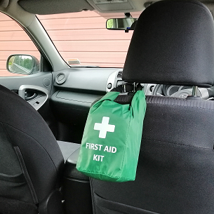 Empty Hanging First Aid Bag