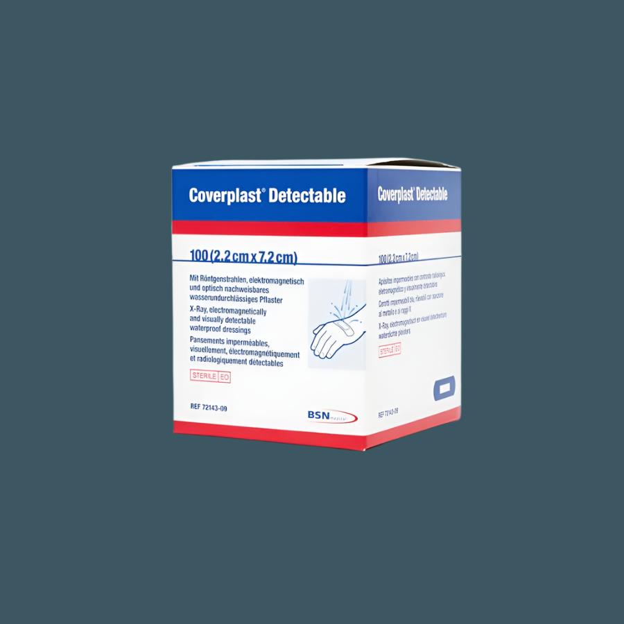 blue food safe plasters, food safe plaster, food grade plasters, food safe bandages, visually detectable plasters, food safe plasters, metal detectable plasters, x-ray detectable plasters, x-ray detectable plasters nz, what are detectable plasters