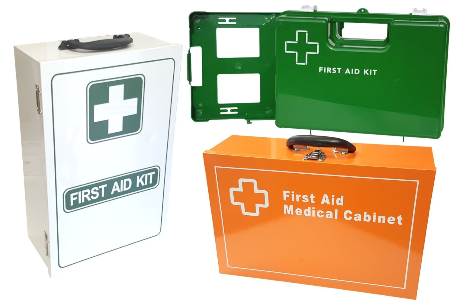 First Aid Cabinets, Cases and Bags