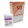 Eye Pad, eye pads first aid, eye care and, eye plasters, bandages around eyes, eye pads box, eye supplies, first aid supplies NZ, First aid Supplies New Zealand, emergency wound dressing, eye dressing kit, 2 sterile eye dressings