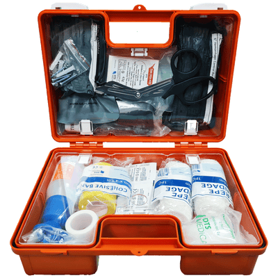 Serious Wound Snatch and Grab Portable Wall Mountable First Aid Kit
