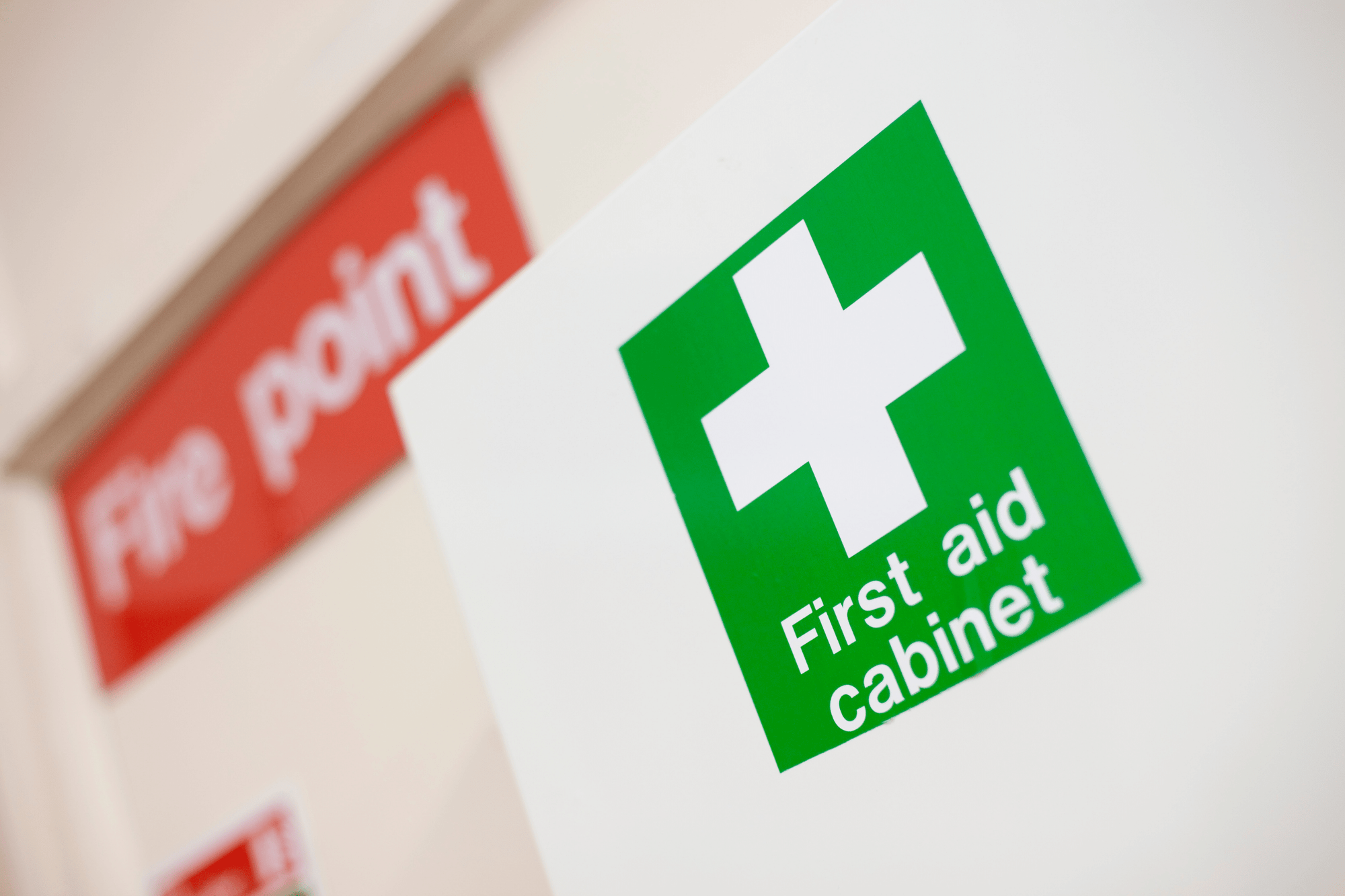 First Aid Cabinets, cases and bags