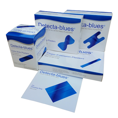 Detecta-Blue Visual and Metal Detectable Plasters
