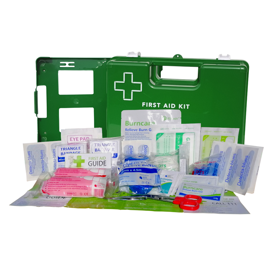 Food / Catering Small First Aid Kit - Wall Mounted