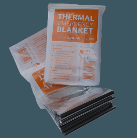 Emergency Thermal Rescue Blankets - Silver