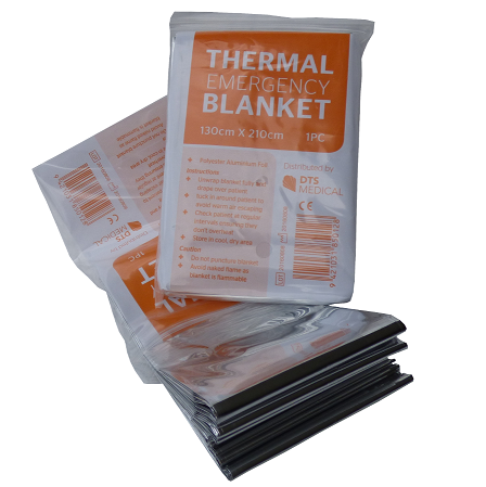 Thermal Rescue Blankets - Silver